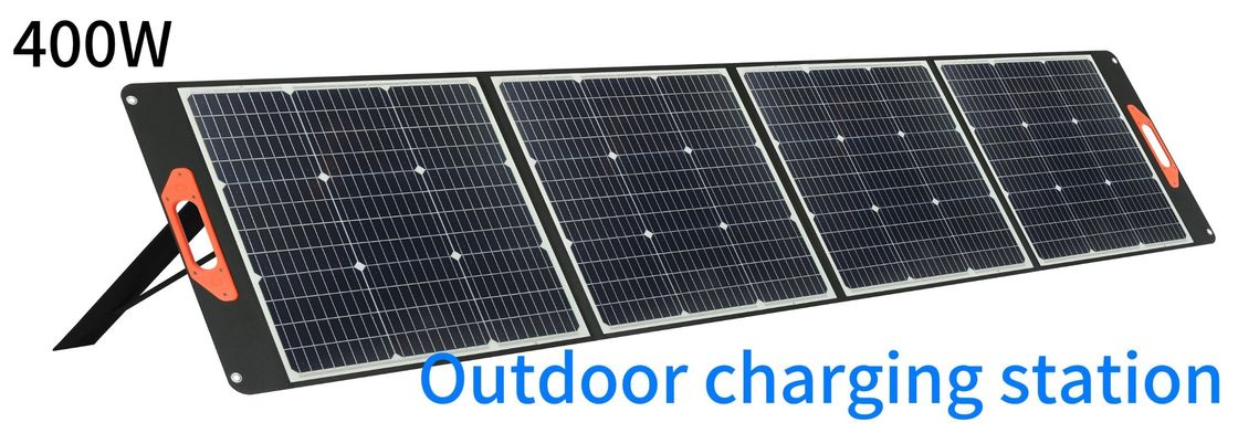 Panel solar portátil de silicio monocristalino para el suministro de energía en el sistema de almacenamiento de energía