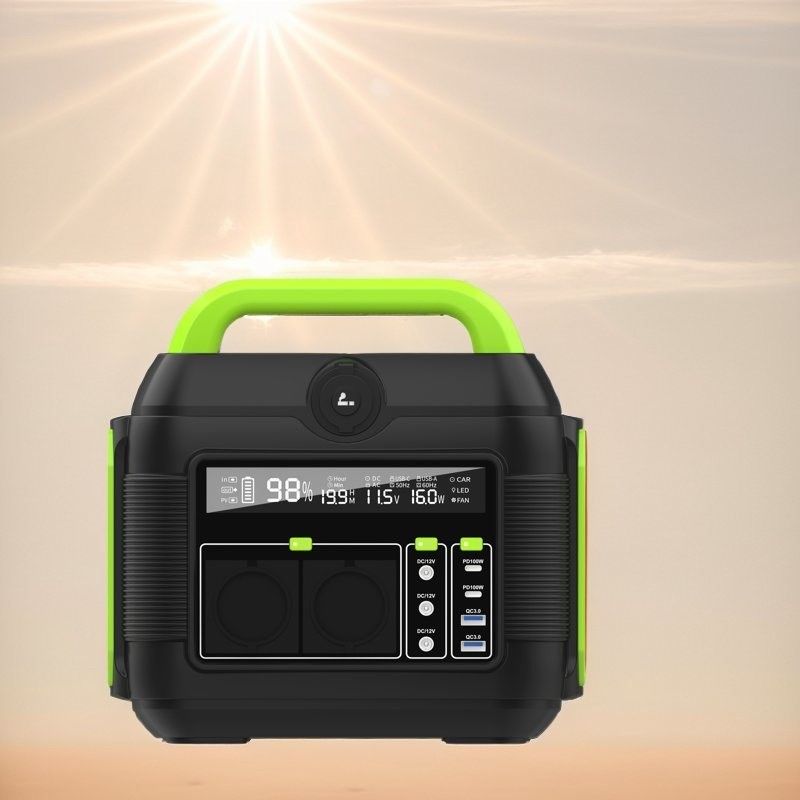 Estación de carga rápida portátil de 600W/160000mAh 110V AC/DC/USB/Tipo-C Banco de energía de salida al aire libre