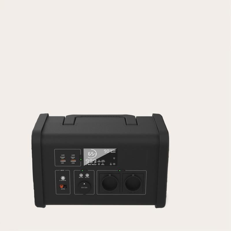 Estación eléctrica de 700W de batería de litio en espera para viajes al aire libre y suministro de energía de emergencia