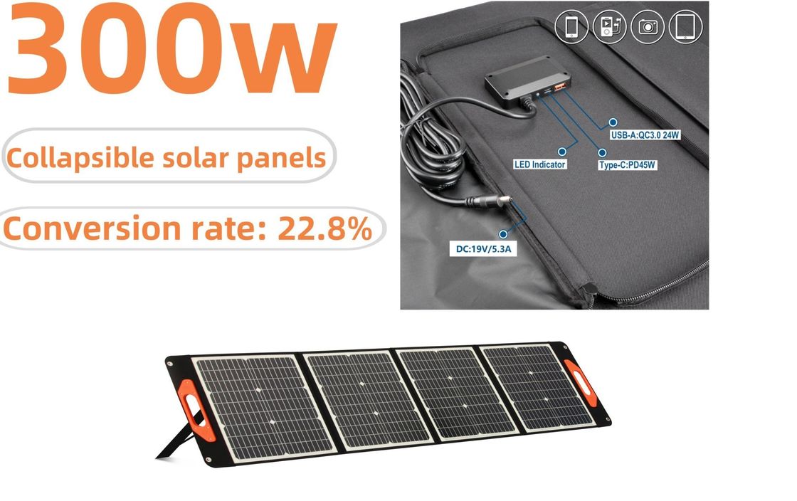 UB-300 Paneles solares impermeables de 300W La última tecnología para energía renovable en 2024