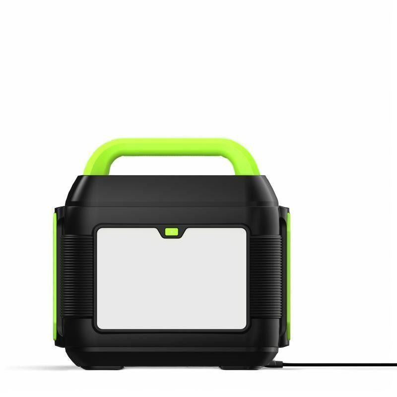 Estación eléctrica móvil de 220V 600W 300W 2200W para camping con paneles solares y luz LED