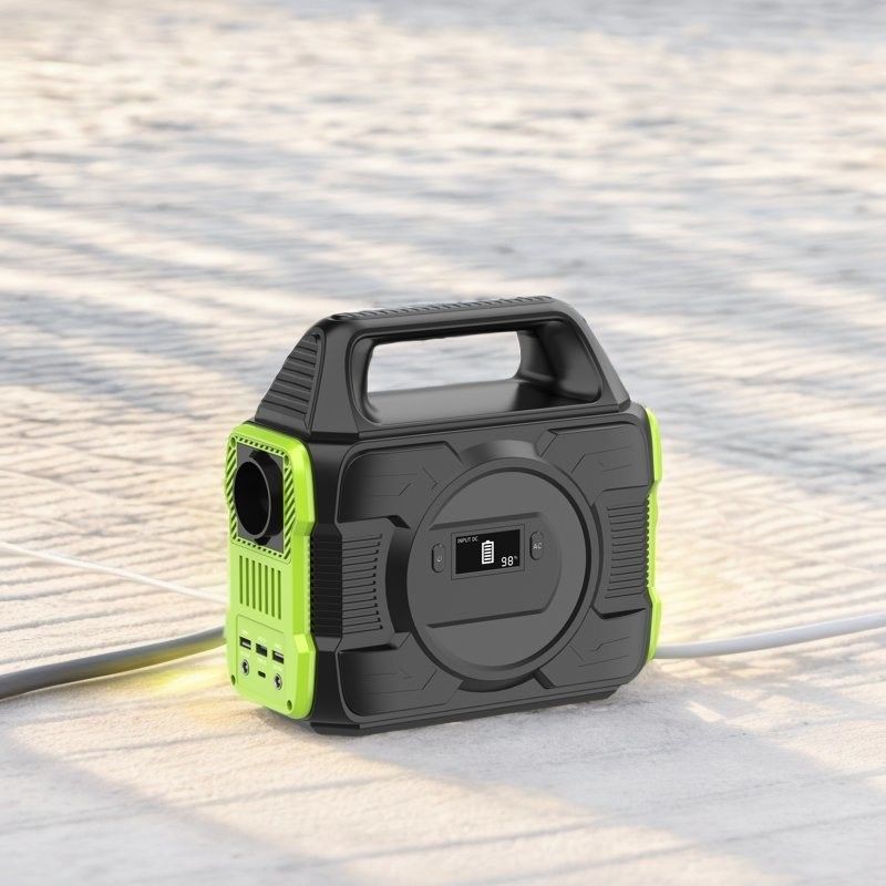 EU AC Socket 300W 500W Generador de energía de emergencia solar para vehículos recreativos
