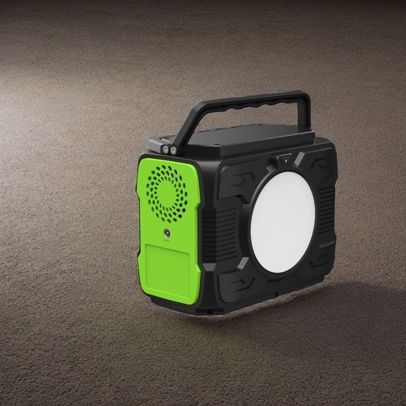 200W Mini generador de batería de litio Cargador móvil Estación de energía portátil USB 1.6kg