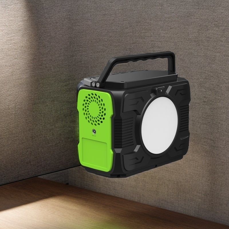 Mini cargador de energía ininterrumpido Estación de energía móvil al aire libre con salida QC3.0 12V/1.5A