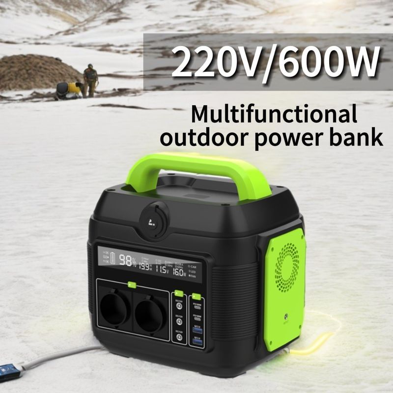 Generador solar plegable 220V 600W de tamaño pequeño para el tipo de toma de corriente estándar europeo de Sudáfrica