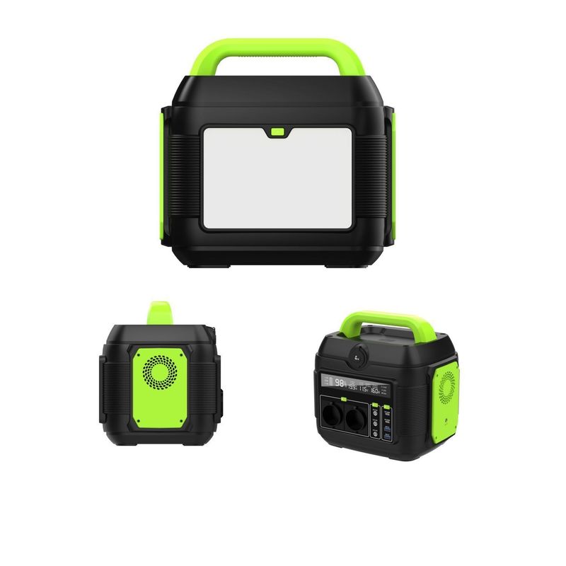 Planta de energía portátil 200W/300W/600W Batería de litio Generadores solares y fuente de energía