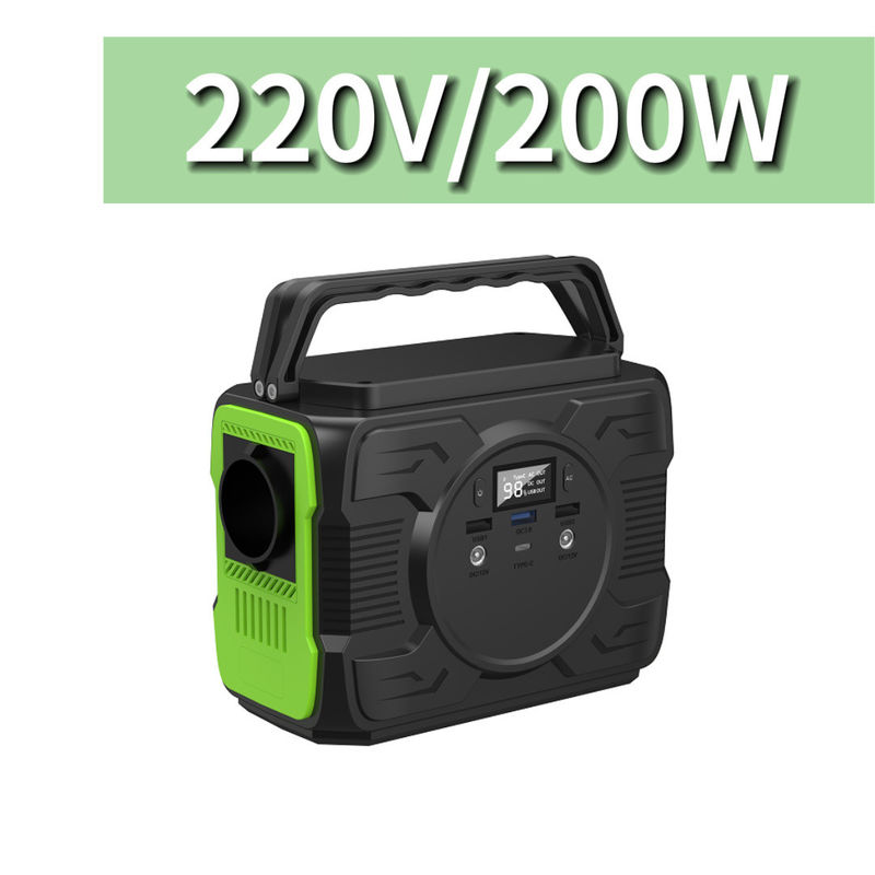 Panel solar monocristalino impermeable de 200W para central eléctrica portátil