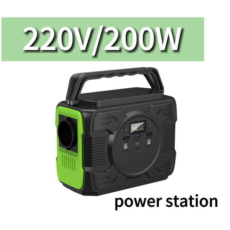 Mini Banco de energía portátil de 200W con salida Ec5 12V/200-300A y capacidad nominal 173wh