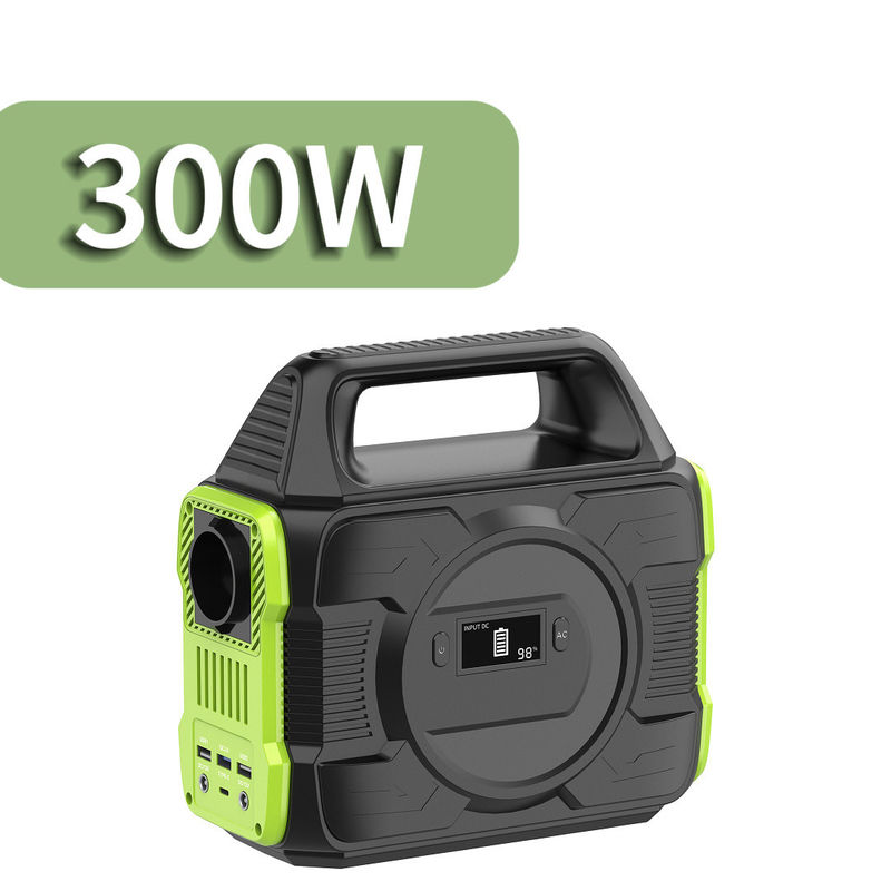 Banco de energía de almacenamiento de energía exterior estándar británico de 300W para carga rápida 220V al aire libre
