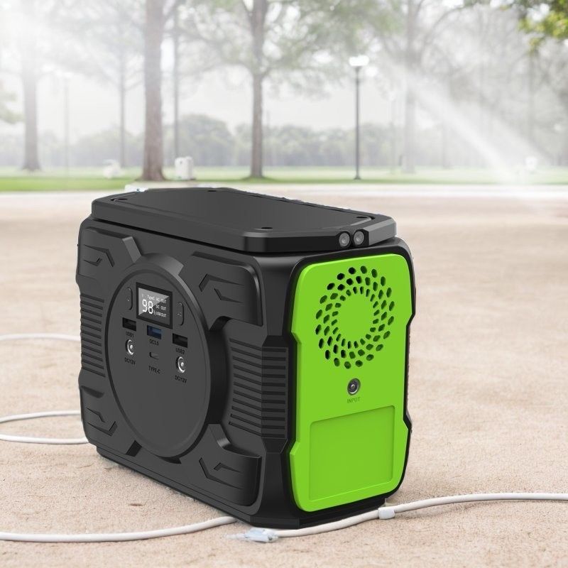 Generador de energía portátil de almacenamiento de energía de 220V 200W para estación de carga de drones RV de balcón