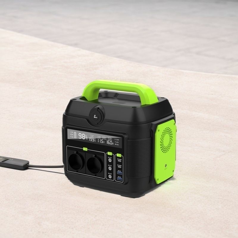 S6 600W Mini UPS Generador portátil 220V Fuente de alimentación de emergencia 576wh Energía solar