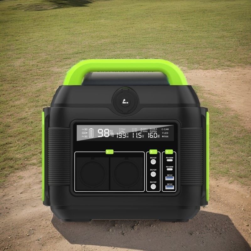 MPPT 110V/220V 600W Batería de litio Estación de energía solar portátil al aire libre para camping