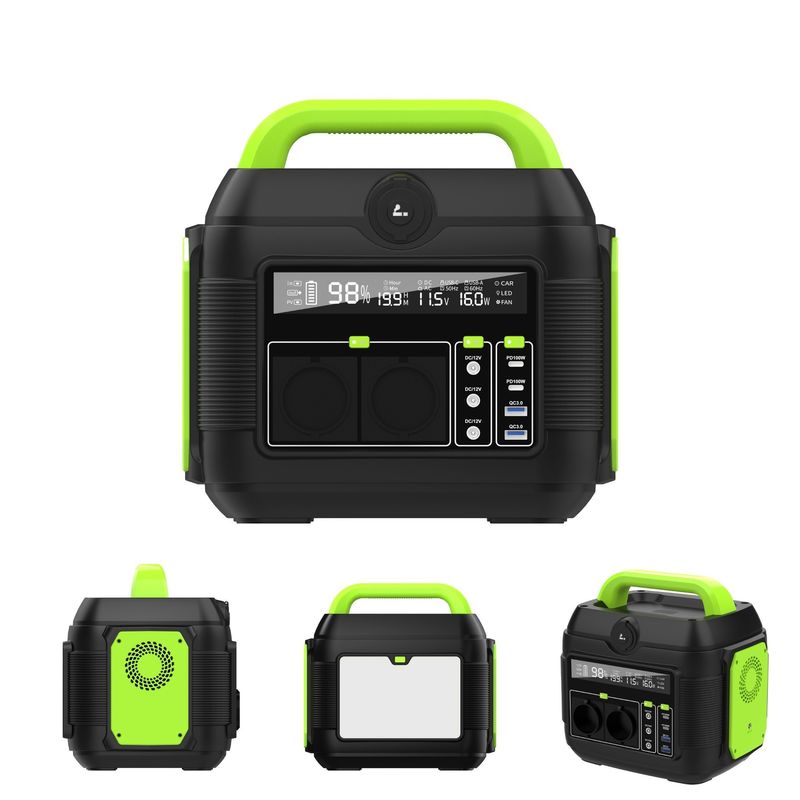 Generador portátil de batería de litio para acampar al aire libre
