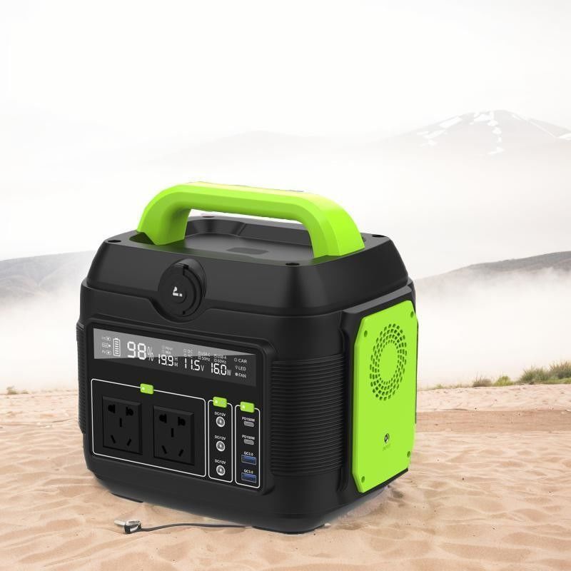 Generador de emergencia portátil de alta potencia reciclable de 600 W para carga al aire libre y en el hogar