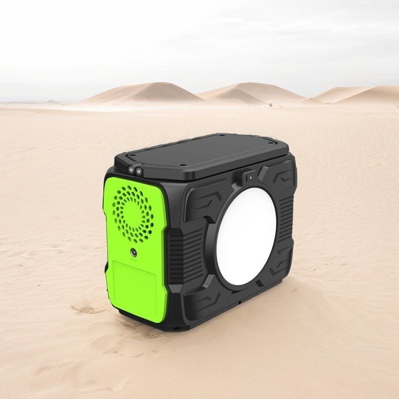 Batería de litio ternaria Generador solar portátil de 220V para RV Uav Estación de energía móvil