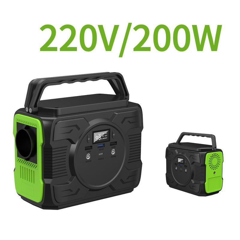 200W 300W Almacenamiento de energía Estación de energía solar portátil con salida DC1 2 12V-16.8V/6A S2X-173