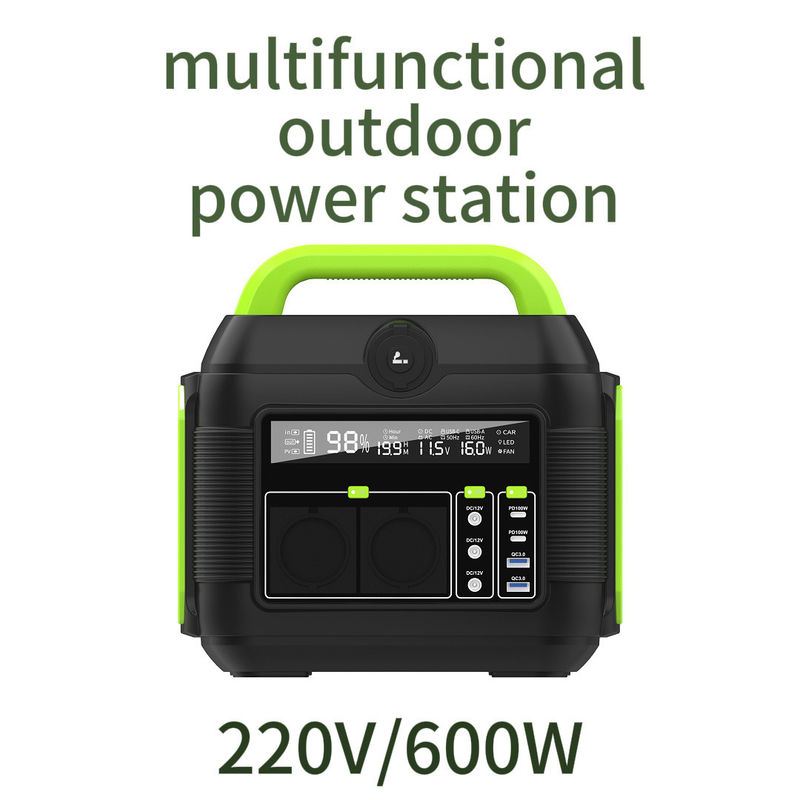 Color personalizable S6 Banco de energía de estación de carga portátil de 600W
