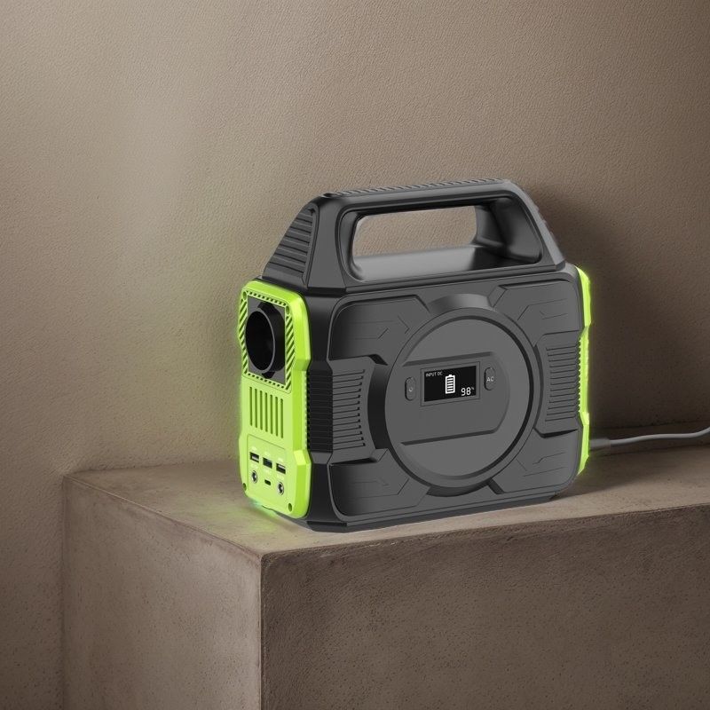 Generador de almacenamiento de energía de balcón RV de alta potencia de 300W con MPPT y opción de personalización