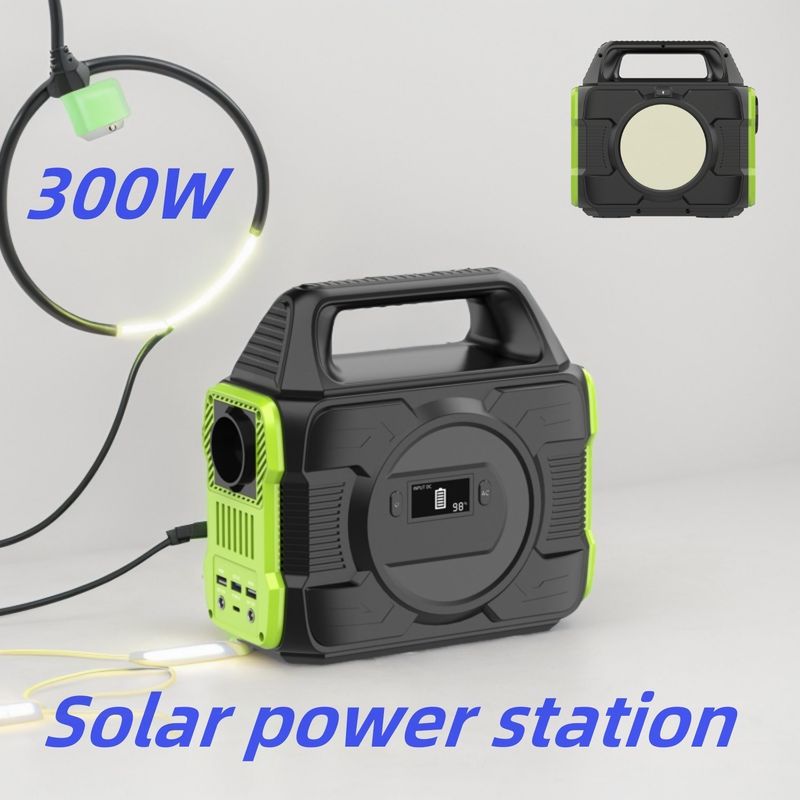 Fuera con S3 Compatible 300W 500W Estación de generación de energía solar móvil portátil