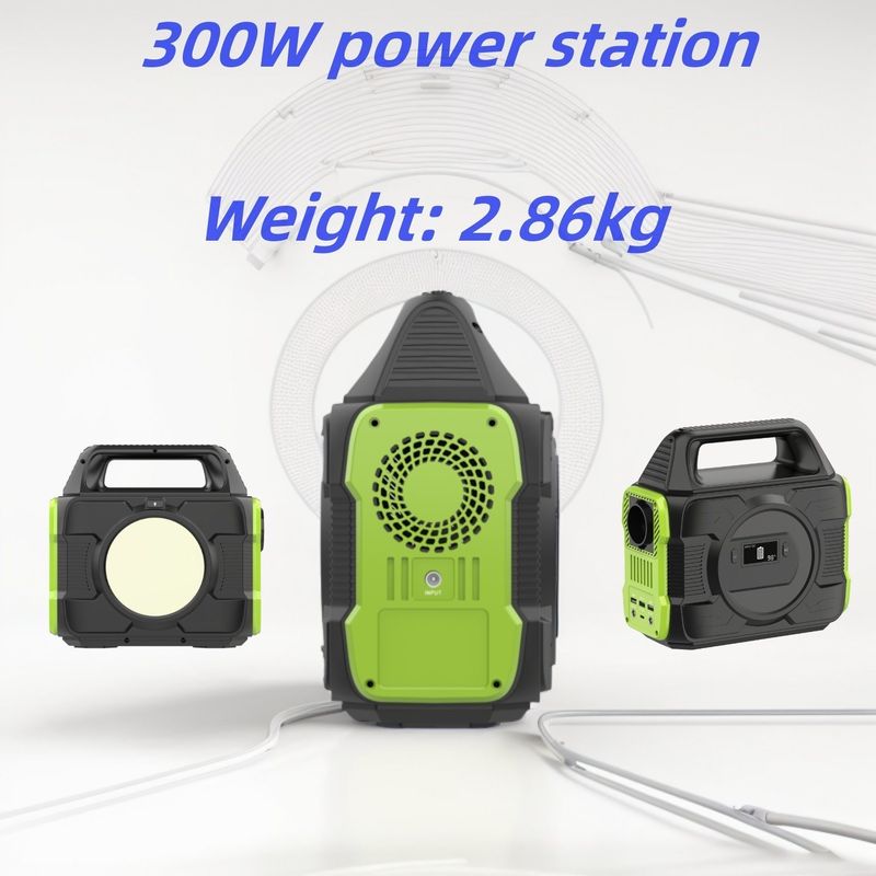 Estación de energía portátil de 300W 288wh Generador solar al aire libre para camping y RV