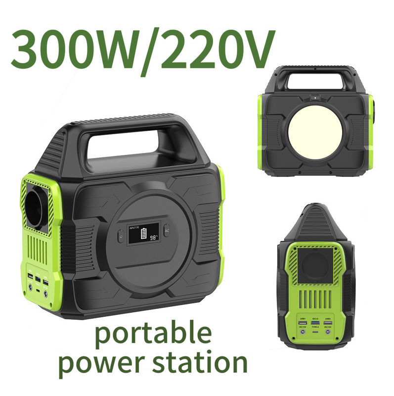 Banco de energía de batería portátil de emergencia 110V 220V con panel solar y tecnología MPPT