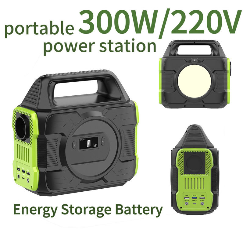 Todos los dispositivos compatibles 225*120*215mm BMS Estación eléctrica de almacenamiento de energía móvil exterior