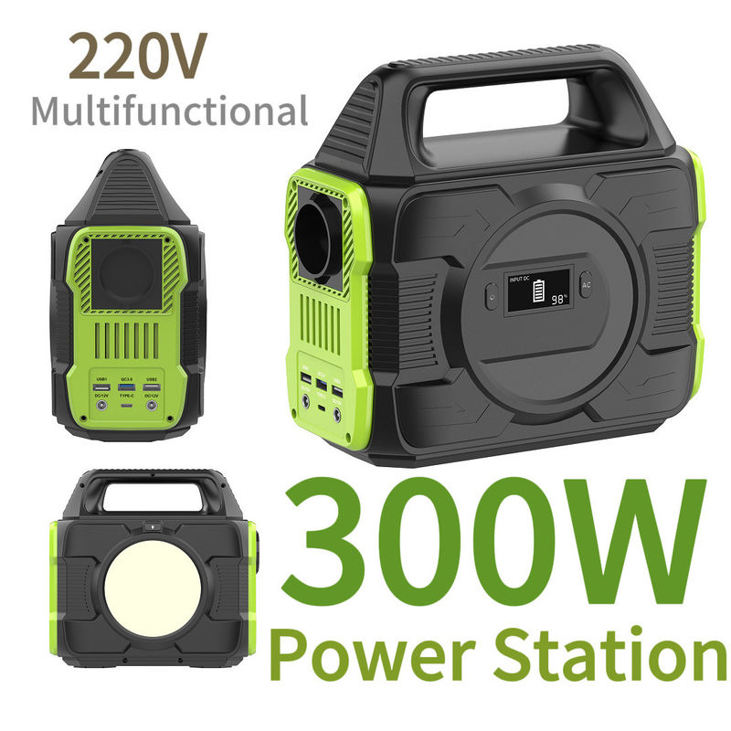 Energía Estaciones de energía solar S3 300W Almacenamiento de energía portátil Fuente de alimentación para exteriores