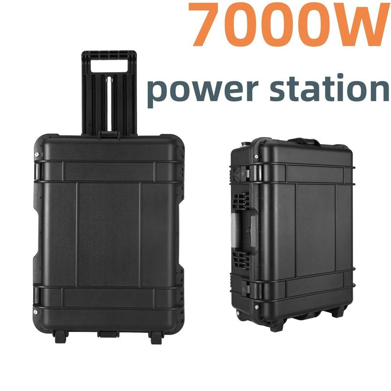 Generador solar portátil 3000W 4000W 5000W 6000W 7000W con aleación de aluminio ABS PC