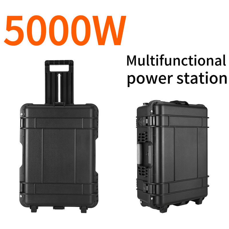 Corriente de salida de CA 15A Max 5000W Sistema de almacenamiento de energía para el hogar para central eléctrica portátil
