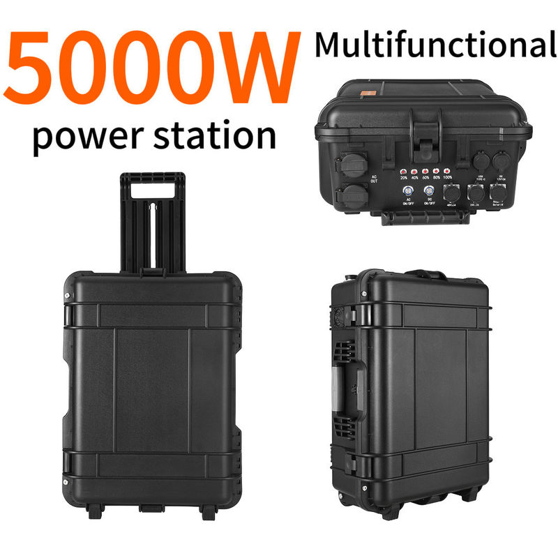 Manténgase cargado en cualquier lugar 8000W Pico de potencia Estación de energía solar portátil para aventuras al aire libre