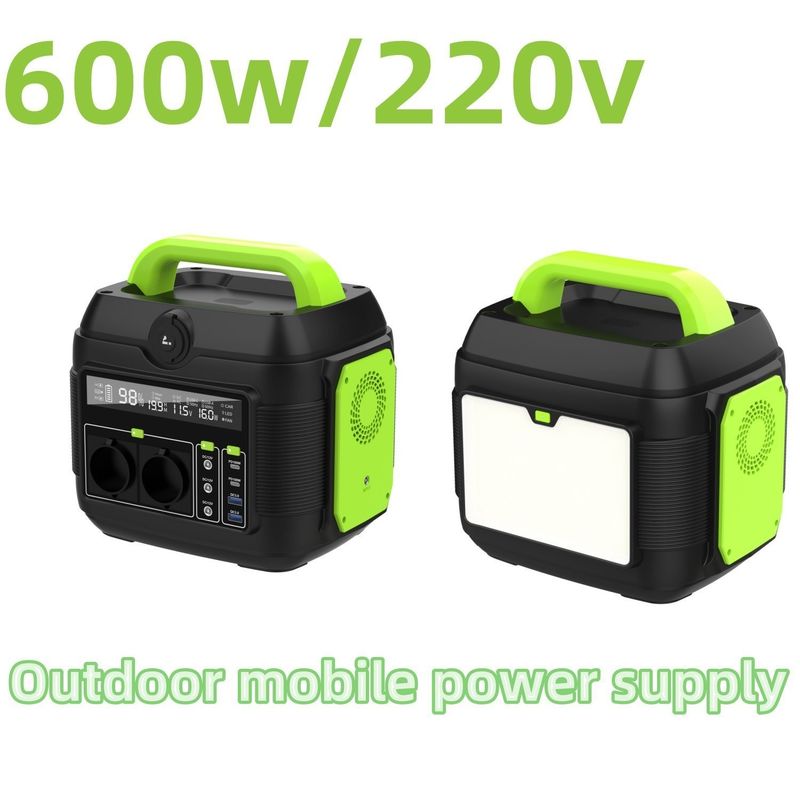 300W 600W 1200W Batería de litio Estación de energía portátil Generador solar para emergencias en el hogar