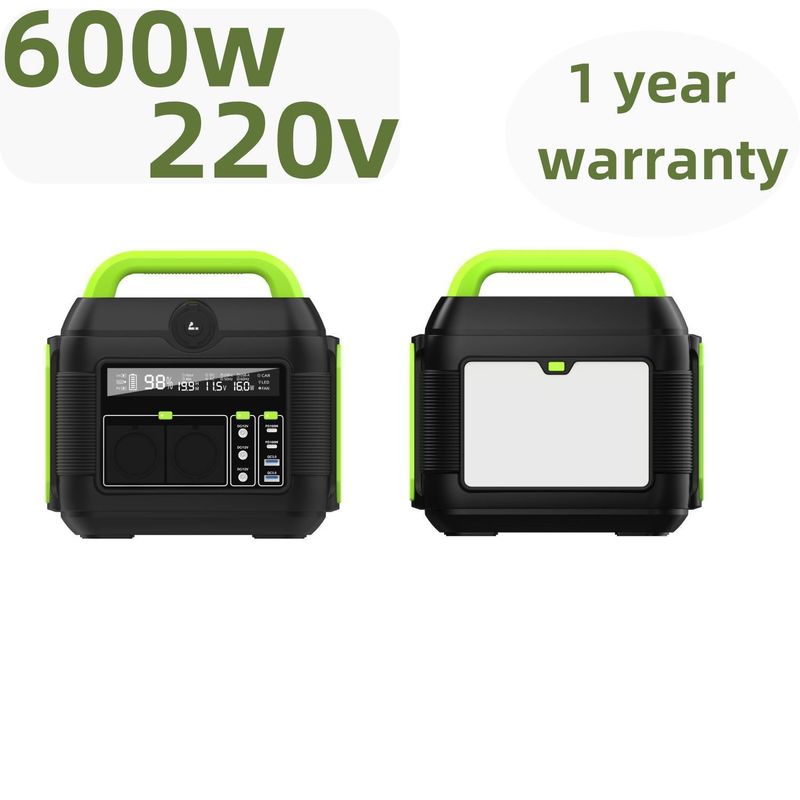600W 110/220V-50Hz/60Hz Estación eléctrica portátil Generador solar para distribución directa