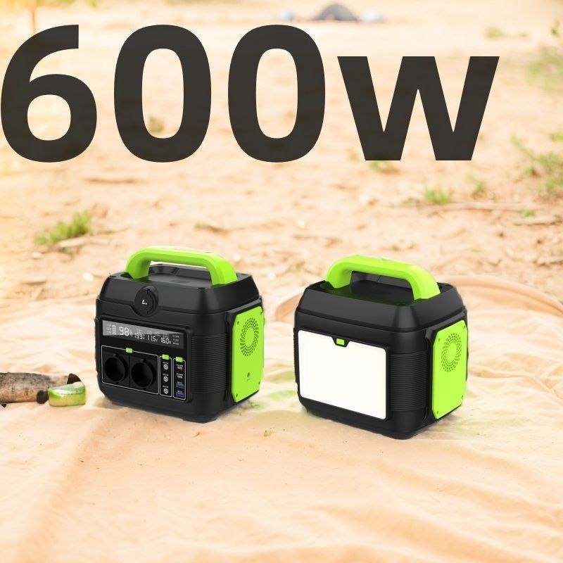 2024 600W de potencia especial para automóviles Estación eléctrica portátil Generador solar para actividades al aire libre