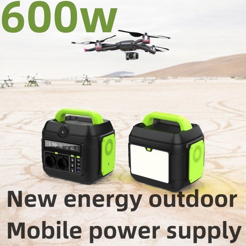 Conjunto de generador solar de 600W S6 Estación de energía portátil para aplicaciones al aire libre y UAV