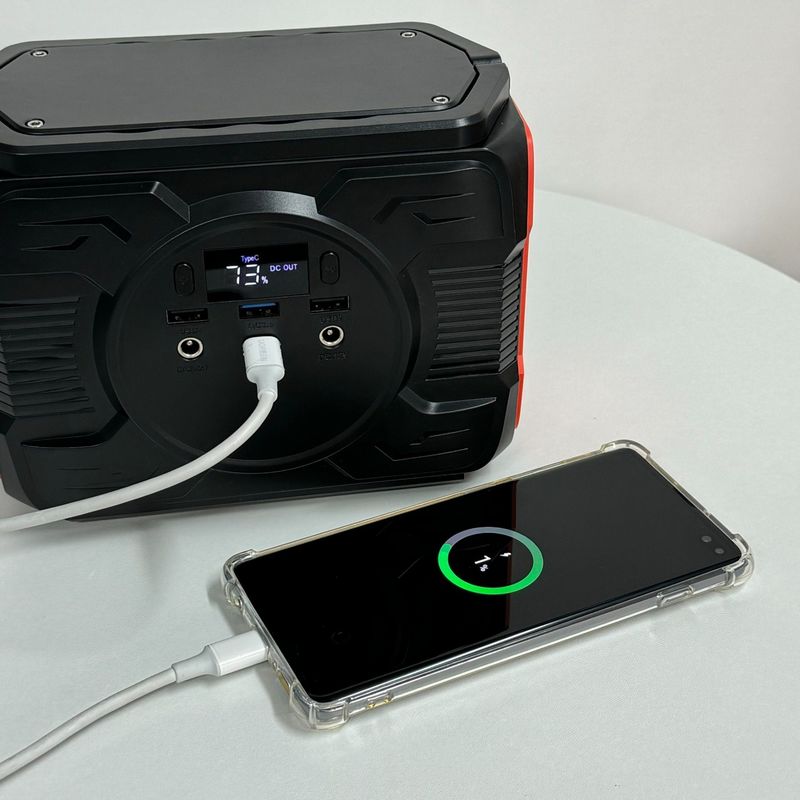 Generador solar portátil de 200W 173wh/48000mAh para actividades al aire libre en América del Sur