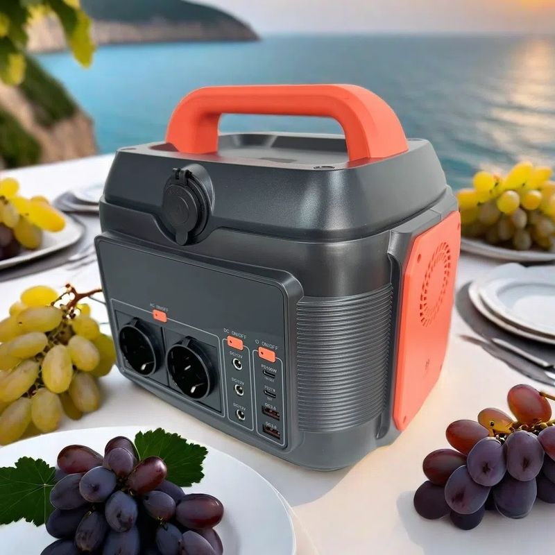 Generador solar portátil de 6 kg 600W 50Hz 60Hz 600 Watt Generador solar