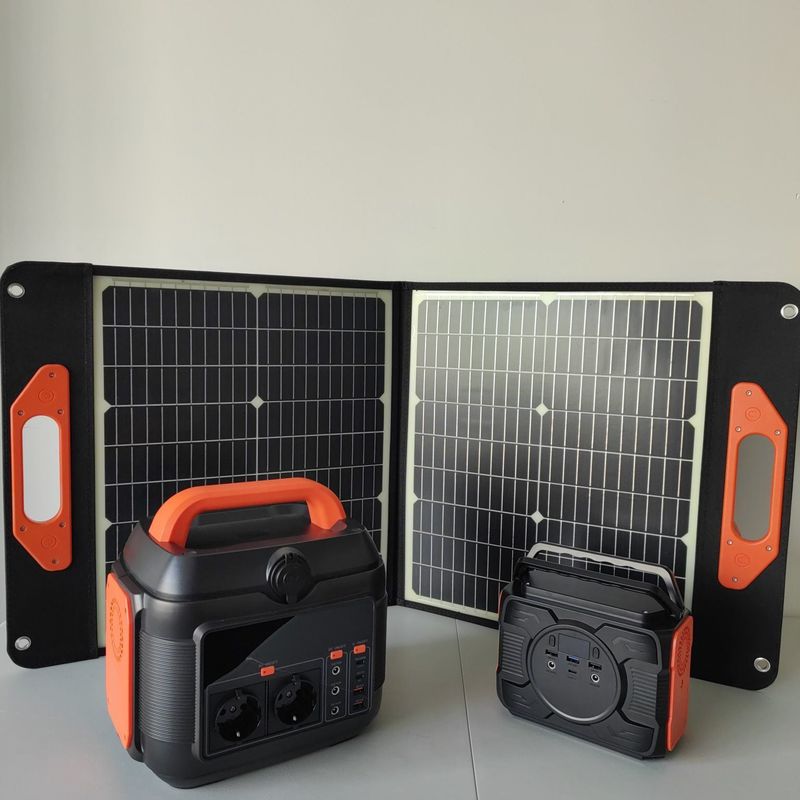 Generador solar portátil de 200 W con USB1/USB2 para exportación y capacidad nominal de 173wh