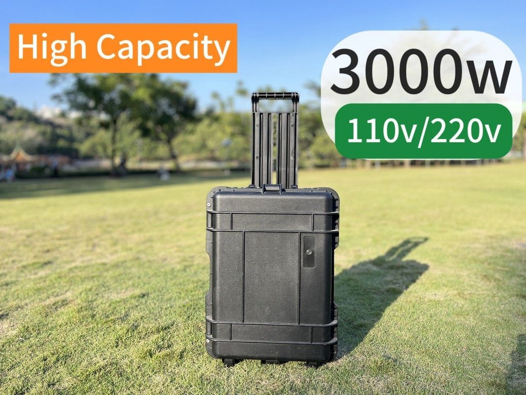 6000W Pico de potencia 300W/600W Asorting energía solar Estación de energía portátil para exteriores
