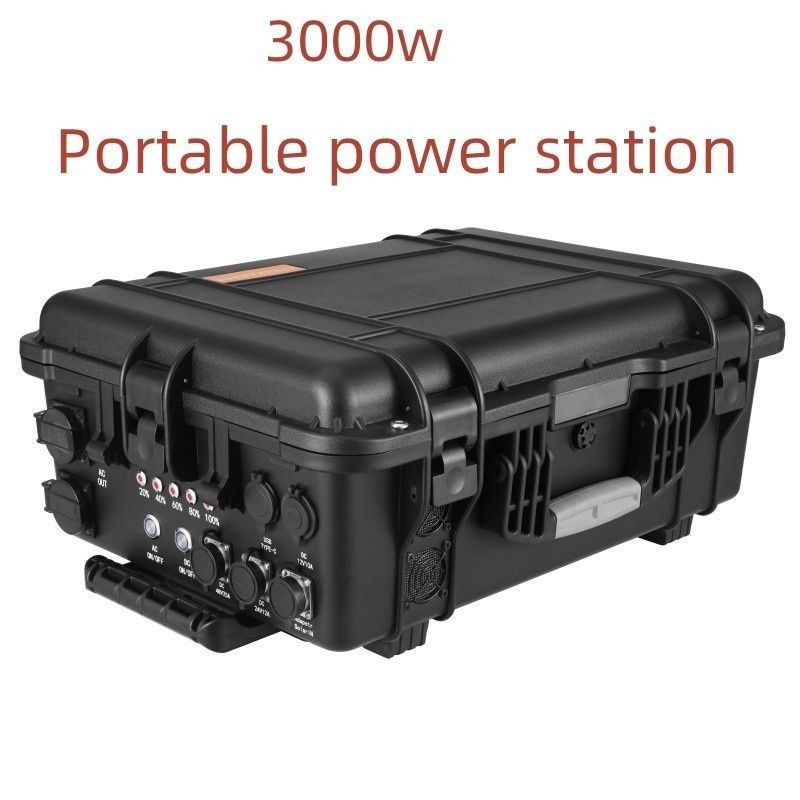 3000w CE.Un38.3 Estación eléctrica portátil homologada para uso doméstico y al aire libre