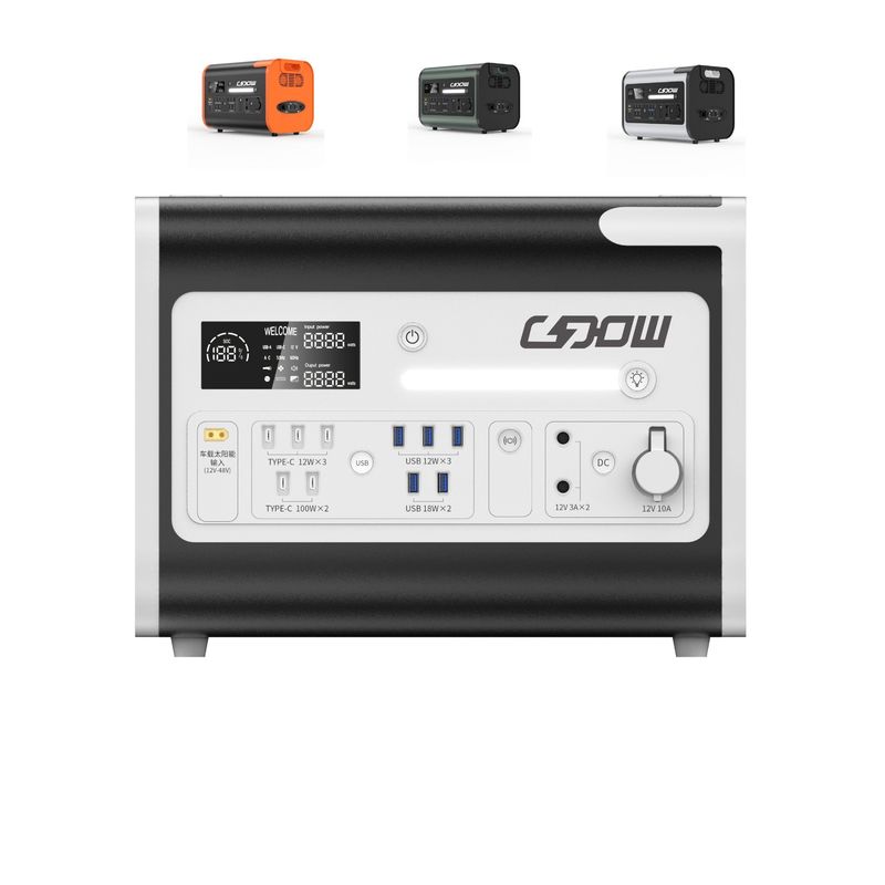 50/60Hz salida de carga inalámbrica generador de batería de litio para el hogar / al aire libre / emergencia