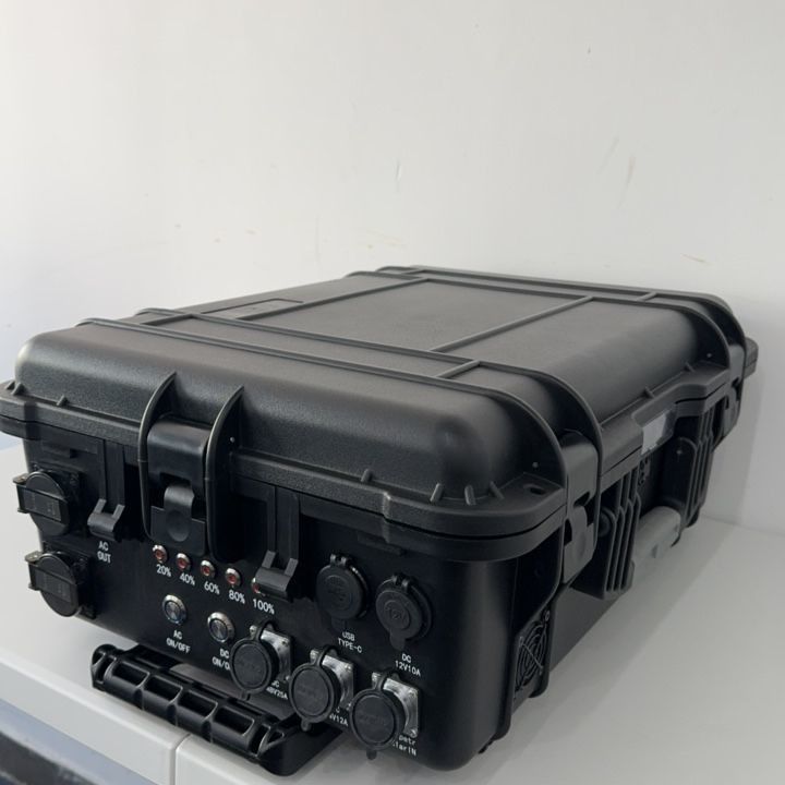 6-7h Tiempo de carga LiFePO4 Batería para acampar CPAP Automóvil RV Generador solar 4000W