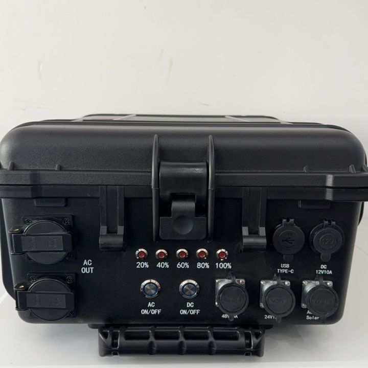 Generador de energía de emergencia portátil de motor grande de 3000W para energía de salida de CA de alta potencia