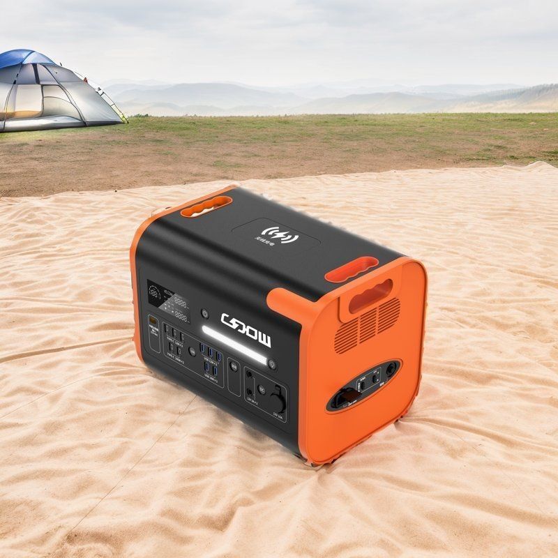 2200W/2048wh Almacenamiento de energía Suministro de energía Batería de litio LiFePO4 Generador portátil
