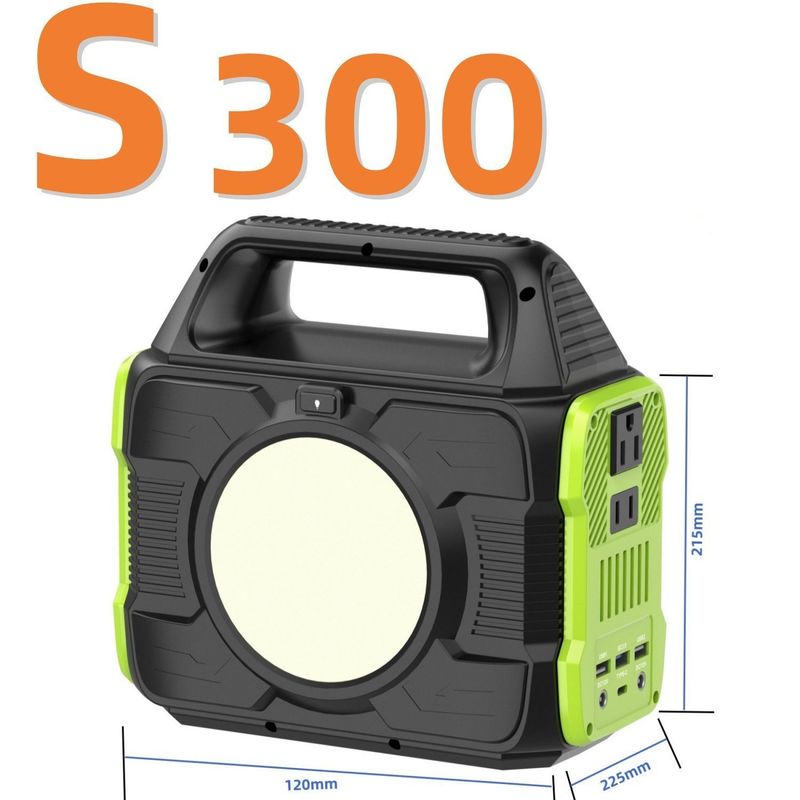 Estación de energía portátil de 300W Mini Potente y personalizable para respaldo de energía de emergencia