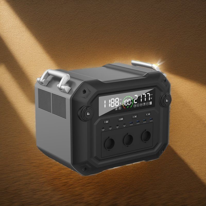 Un38.3/MSDS Generador solar probado 2500W 2000W 3000W Estación de energía portátil para móvil