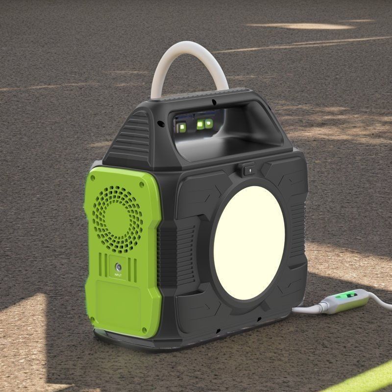Fuente de alimentación de emergencia de 200W 300W de potencia exterior personalizable con toma de corriente 110V 220V