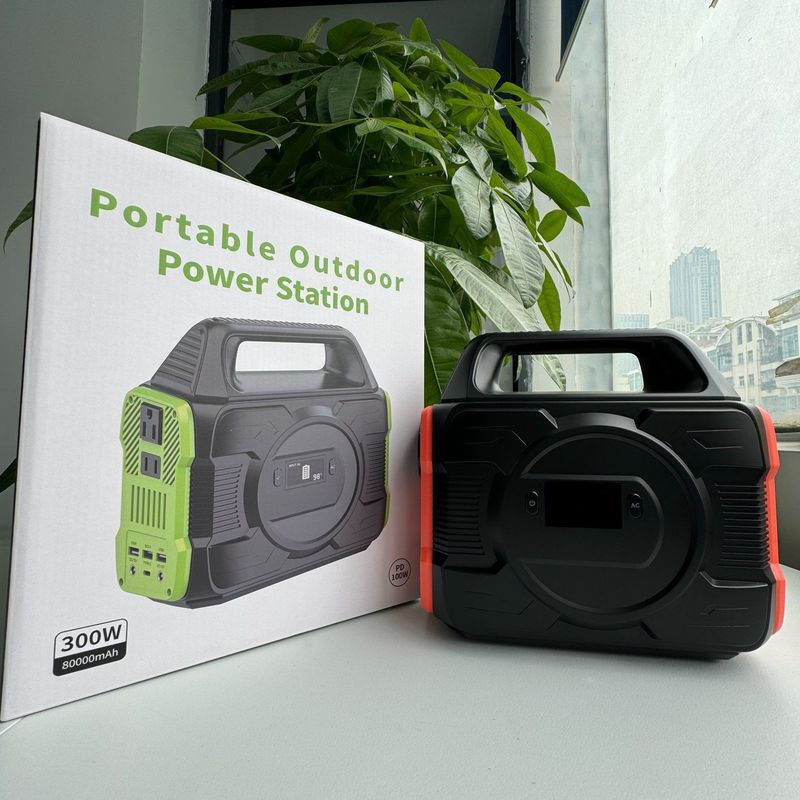 AC Socket Us S3 300W Estación eléctrica portátil de emergencia para el hogar con diseño portátil