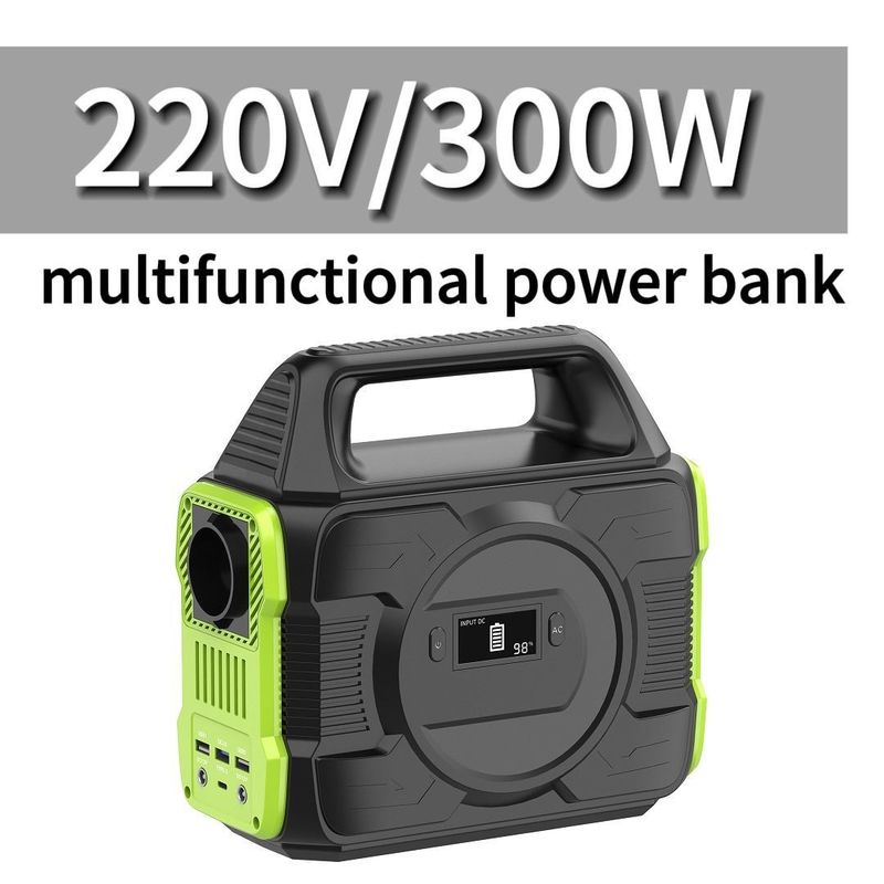 Estación eléctrica portátil reciclable de 110V 220V 300W Generador solar