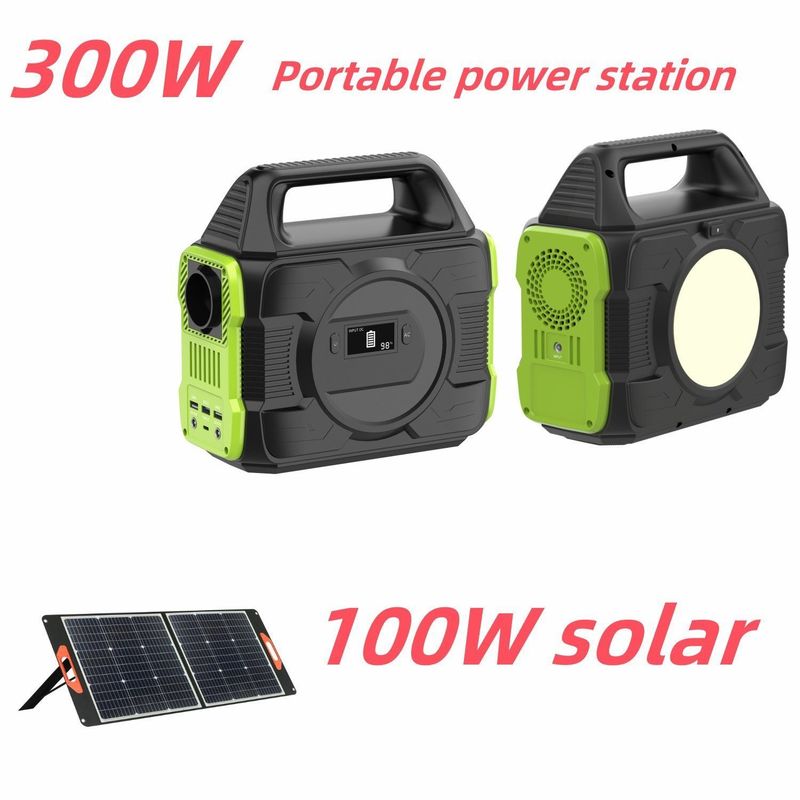 Socket de CA de la UE Compatible con todas las centrales solares portátiles de 300W con batería de litio RV