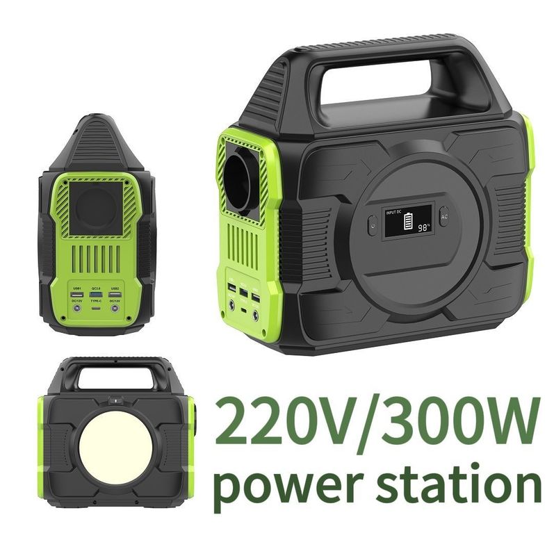 Un Generador 300W 200W 500W 600W Estación de energía portátil para viajes al aire libre Camping RV